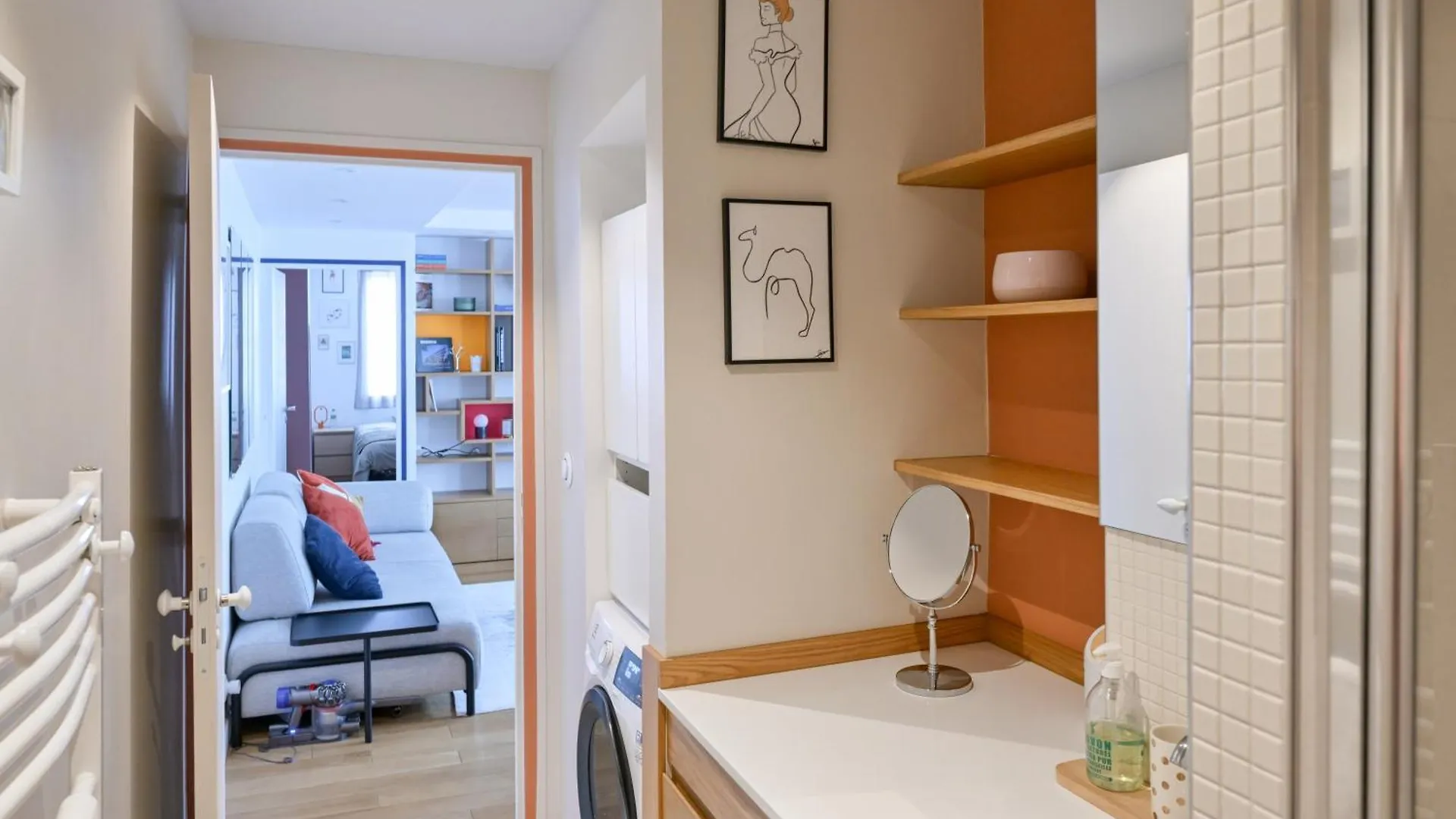 Architect-Designed Apartment In Le Marais District Paris