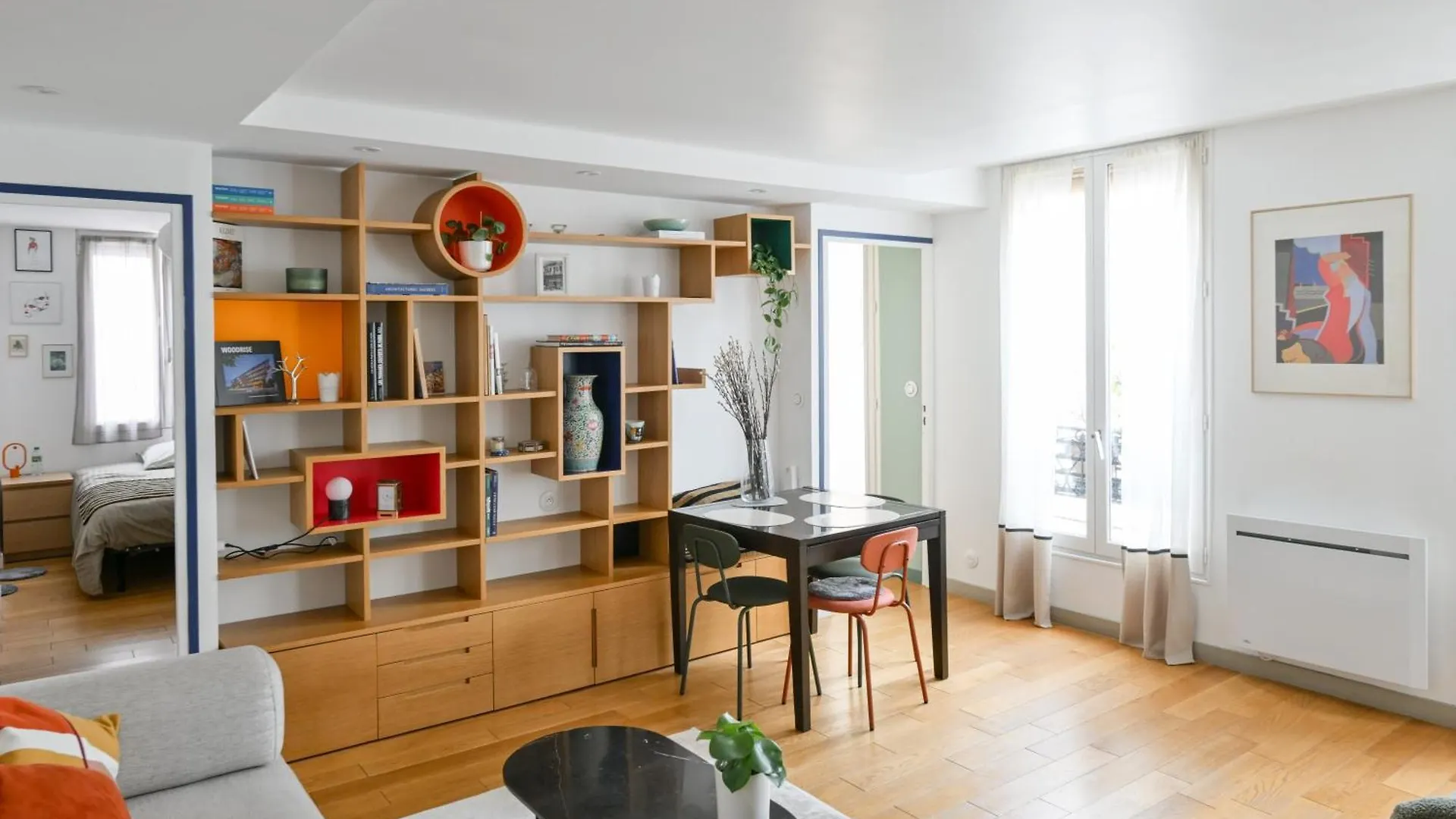 Architect-Designed Apartment In Le Marais District Paris